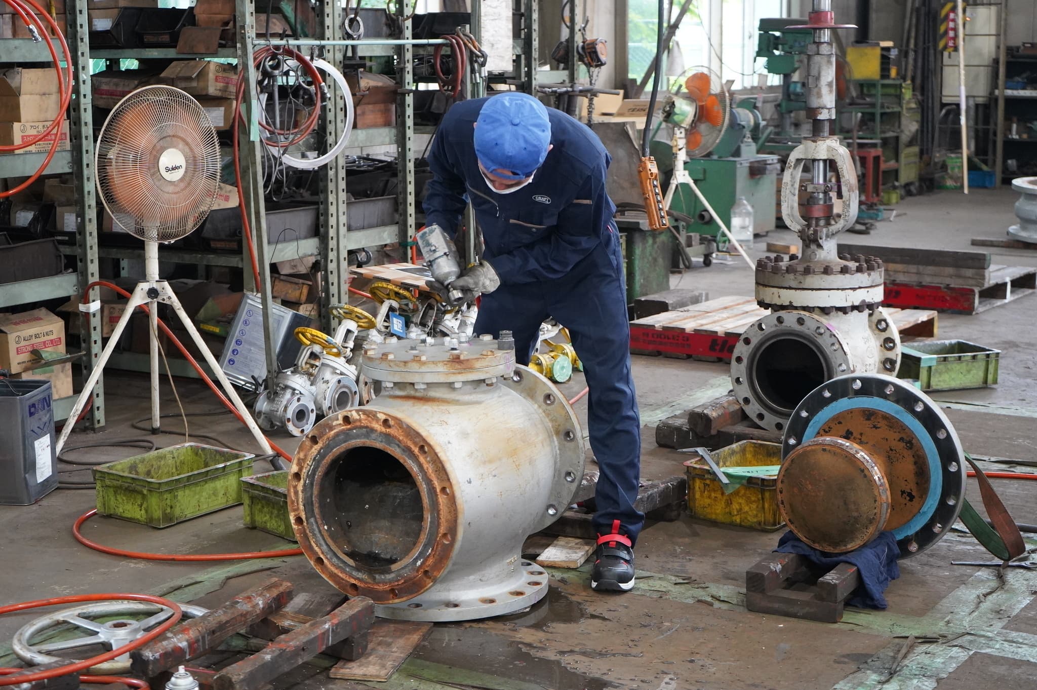 Valve Overhauling & Repair